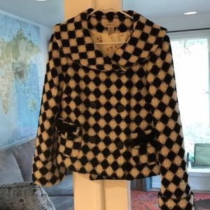 Versatile wool blend and fully lined jacket